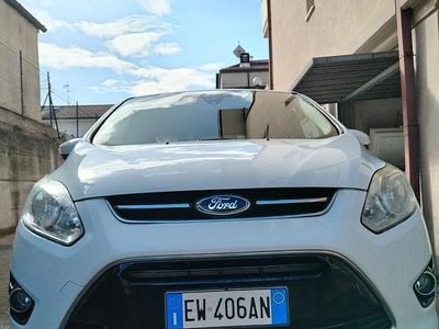Usata Ford C-MAX 115 CV (84 kW) 2014 Bianco Monovolume