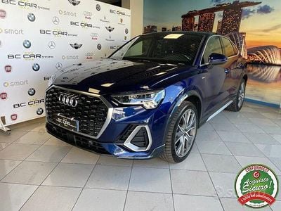Usata Audi Q3 Sportback S-Line 150 CV (110 kW) 2021 Blu SUV