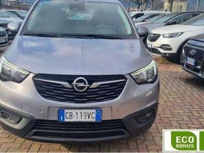 Usata Opel Crossland X 102 CV (75 kW) 2020 Grigio SUV