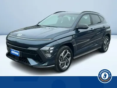 Usata Hyundai Kona N Line 129 CV (94 kW) 2025 Blu metallizzato SUV