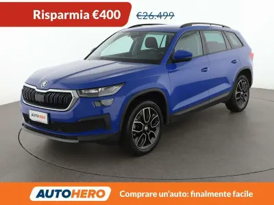 Usata Skoda Kodiaq Ambition 150 CV (110 kW) 2021 Blu/azzurro SUV
