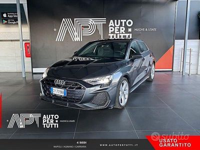 Usata Audi A3 S-Line 150 CV (110 kW) 2024 Nero Berlina