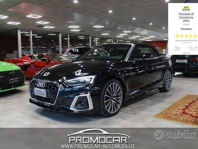Usata Audi A5 Cabriolet S-Line 163 CV (119 kW) 2022 Nero Cabrio