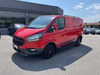 Usata Ford Transit Custom 170 CV (125 kW) 2021 Rosso Furgone