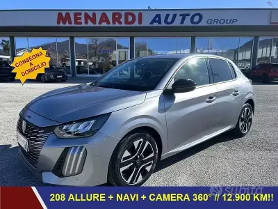 Usata Peugeot 208 Allure 101 CV (74 kW) 2025 Grigio Utilitaria