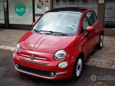 Usata Fiat 500 Lounge 69 CV (50 kW) 2016 Rosso Berlina