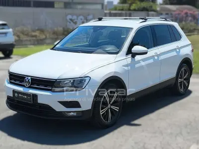 Usata VW Tiguan Business 150 CV (110 kW) 2019 Bianco SUV