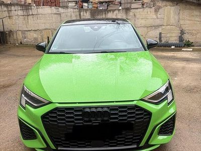 Usata Audi A3 Black Edition 2020 Verde Berlina