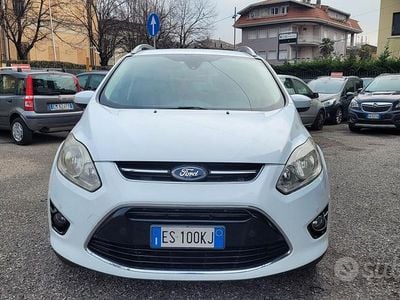 Usata Ford C-MAX Titanium 116 CV (85 kW) 2013 Bianco Monovolume