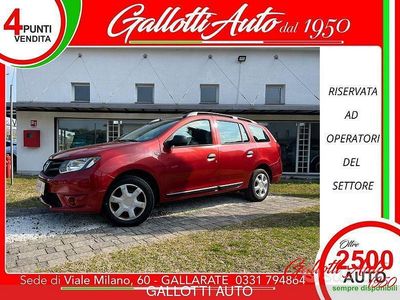 Usata Dacia Logan 75 CV (55 kW) 2014 Rosso Station wagon