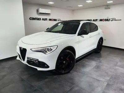 Usata Alfa Romeo Stelvio Lusso 209 CV (153 kW) 2019 Bianco SUV