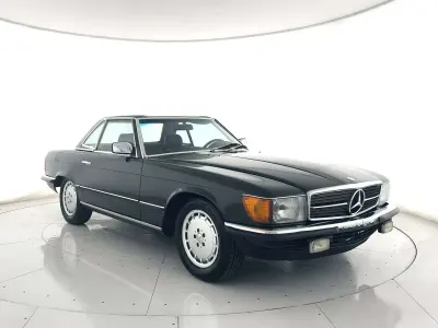 Usata Mercedes SL500 231 CV (169 kW) 1985 Neroneronero Cabrio