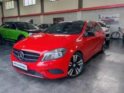 Usata Mercedes A180 109 CV (80 kW) 2013 Rosso Berlina