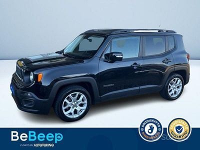 Usata Jeep Renegade Limited 120 CV (88 kW) 2017 Nero metallizzato SUV