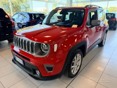 Usata Jeep Renegade Limited 150 CV (110 kW) 2019 Rosso SUV
