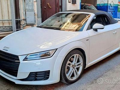 Usata Audi TT S-Line 184 CV (135 kW) 2015 Bianco Cabrio