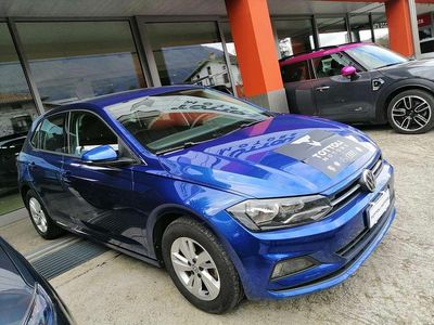 Usata VW Polo Comfortline 80 CV (58 kW) 2018 Blu/azzurro Utilitaria