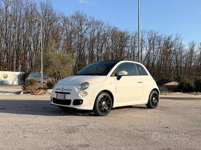 Usata Fiat 500 2013 Bianco Cabrio