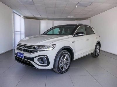 Usata VW T-Roc R-line 110 CV (80 kW) 2022 Ascot grey nero SUV