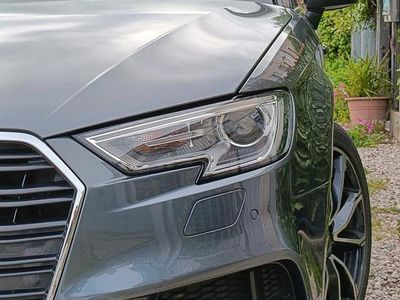 Usata Audi A3 S-Line 150 CV (110 kW) 2017 Grigio Berlina