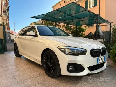 Usata BMW 116 M Sport 116 CV (85 kW) 2017 Bianco Utilitaria