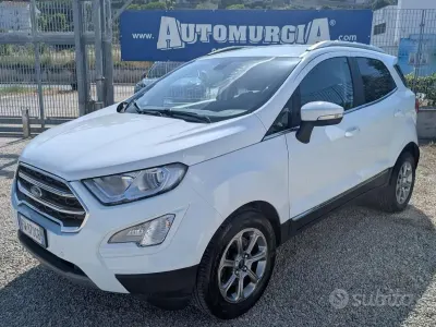 Usata Ford Ecosport Titanium 125 CV (91 kW) 2019 Bianco SUV