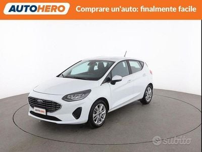 Usata Ford Fiesta Titanium 75 CV (55 kW) 2022 Bianco Utilitaria