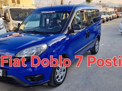 Usata Fiat Doblò Easy 120 CV (88 kW) 2019 Blu/azzurro Monovolume
