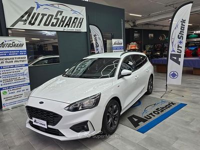Usata Ford Focus ST-Line 125 CV (91 kW) 2020 Bianco Station wagon