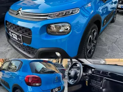 Usata Citroën C3 PureTech 82 CV (60 kW) 2017 Blu Berlina