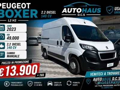 Usata Peugeot Boxer 140 CV (102 kW) 2023 Bianco Furgone