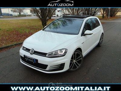 Usata VW Golf VII GTD 184 CV (135 kW) 2016 Bianco Berlina