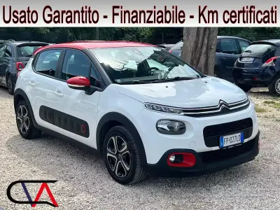 Usata Citroën C3 Feel 82 CV (60 kW) 2018 Bianco Utilitaria