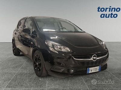 Usata Opel Corsa Edition 75 CV (55 kW) 2019 Nero Berlina