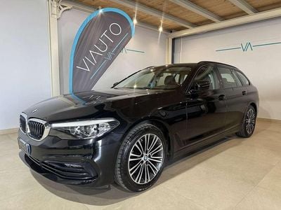 Usata BMW 520 Sport Line 184 CV (135 kW) 2018 Nero Station wagon