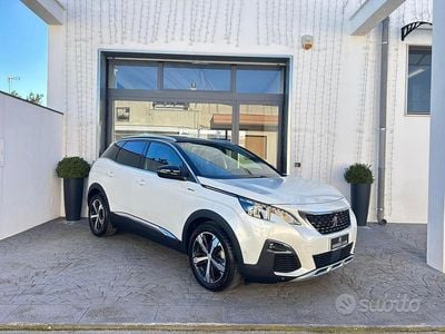 Usata Peugeot 3008 GT-line 131 CV (96 kW) 2018 Bianco SUV