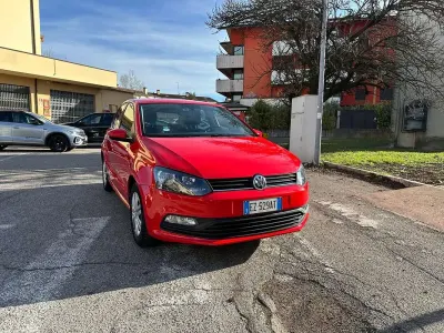 Usata VW Polo Trendline 60 CV (44 kW) 2015 Rosso Berlina
