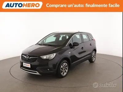 Usata Opel Crossland X Innovation 110 CV (80 kW) 2018 Nero SUV
