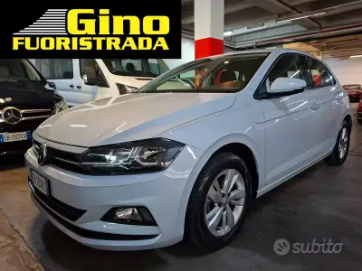 Begagnad VW Polo Highline 75 HK (55 kW) 2018 Vit Halvkombi