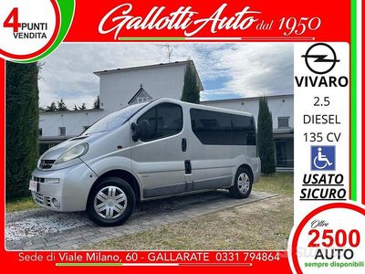 Usata Opel Vivaro 135 CV (99 kW) 2004 Argento Monovolume