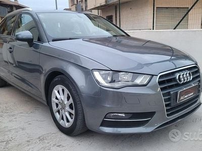 Usata Audi A3 Ambition 105 CV (77 kW) 2013 Grigio Berlina