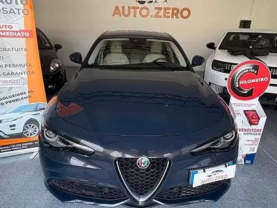 Usata Alfa Romeo Giulia Veloce 211 CV (155 kW) 2017 Blu Berlina