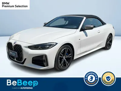Usata BMW M440 M Sport 374 CV (275 kW) 2022 Bianco pastello Cabrio