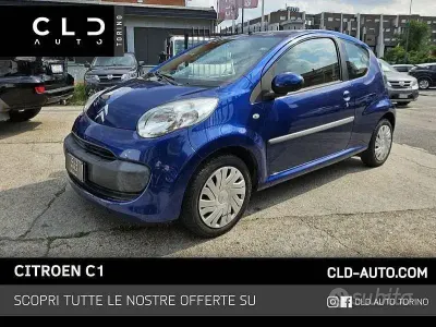 Usata Citroën C1 68 CV (50 kW) 2008 Blu Utilitaria