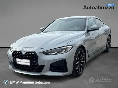 Usata BMW 420 Gran Coupé M Sport 190 CV (139 kW) 2022 Grigio Coupé