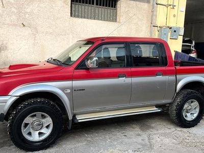 Usata Mitsubishi L200 116 CV (85 kW) 2005 Rosso Pick-up