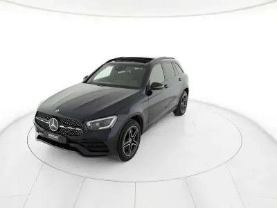 Begagnad Mercedes GLC300e Premium 306 HK (225 kW) 2021 Blå SUV