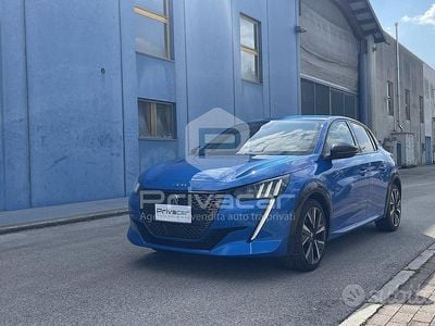 Usata Peugeot 208 GT-line 101 CV (74 kW) 2020 Blu Utilitaria