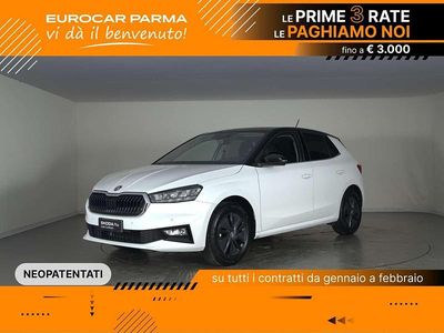 Bianco luna metallizzato nero tulipano perlato Usata 2025 Skoda Fabia Selection Berlina | 16.900 € (Buon prezzo)
