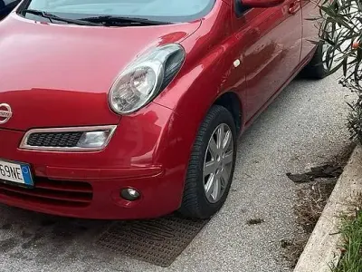 Usata Nissan Micra 80 CV (58 kW) 2008 Rosso Berlina